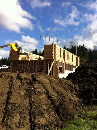 Log home