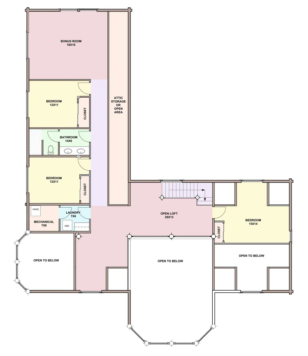 Zenith — loft floor plan