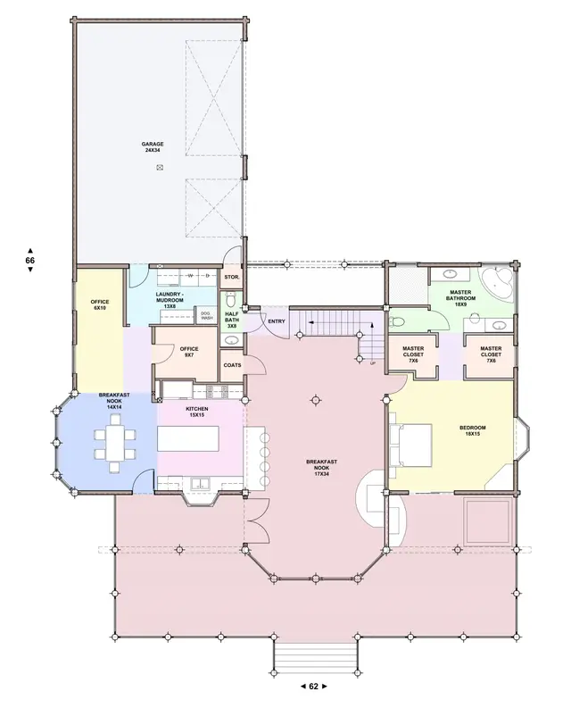 Zenith — main floor plan