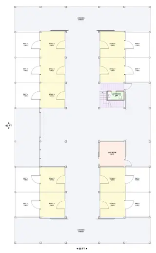 Horse Palace — main floor plan