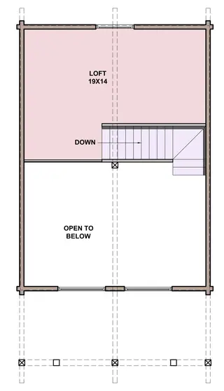 Lookout — loft floor plan