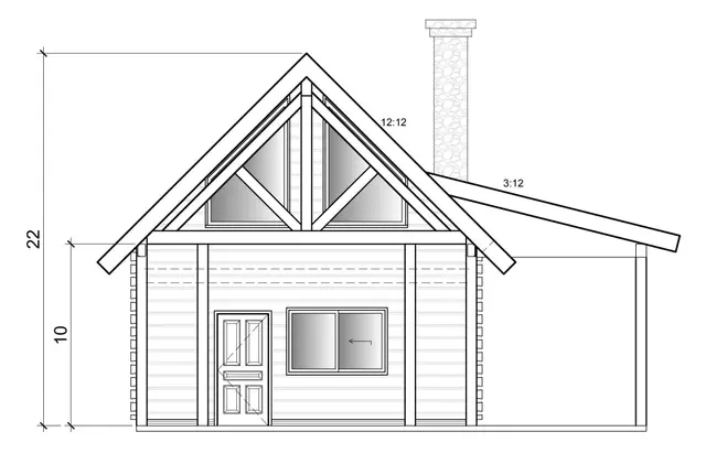 oak park — elevation 1
