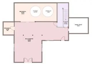 Summit — basement floor plan