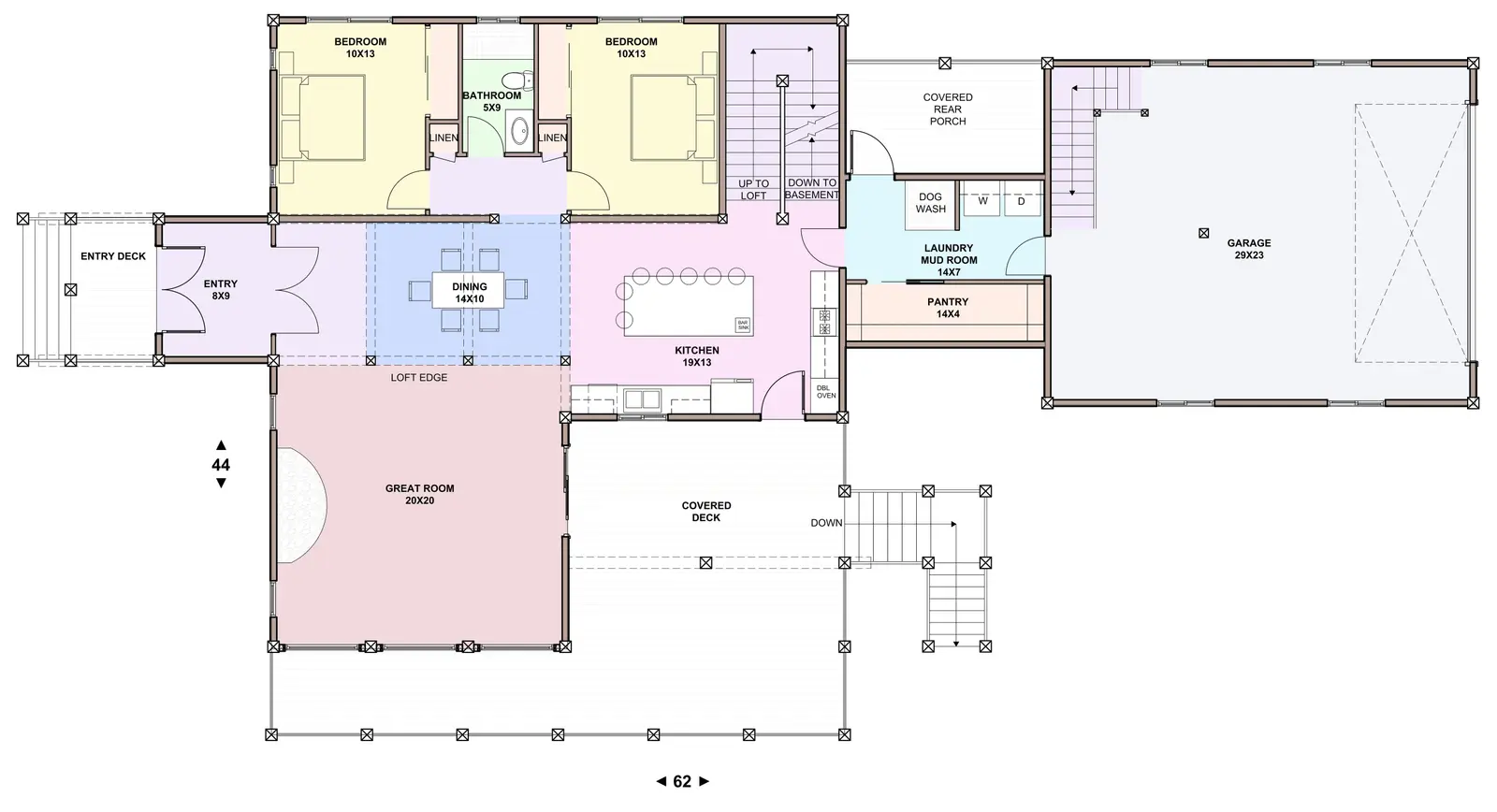 Summit — main floor plan