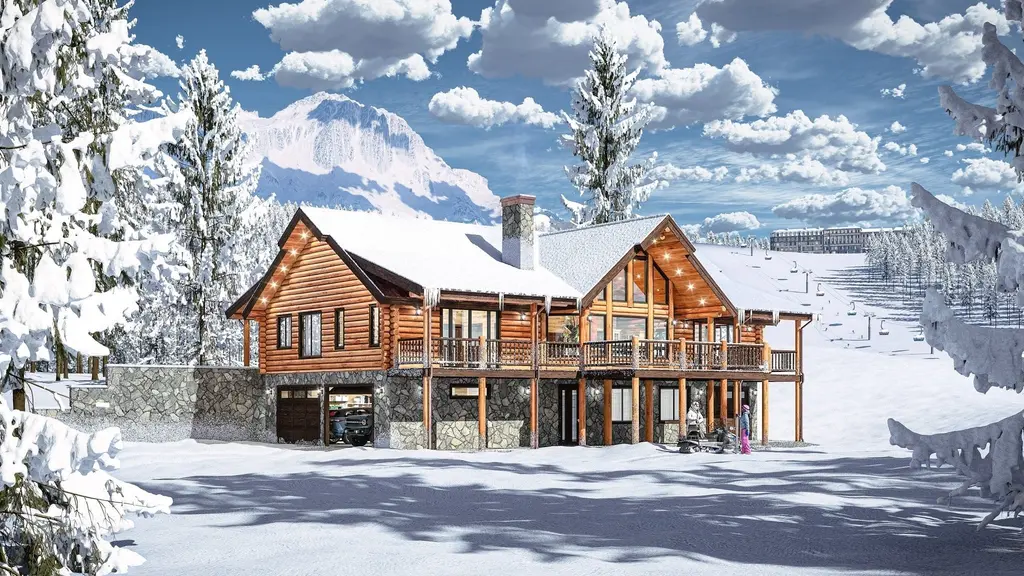 Snow Peak - Log Home Floor Plans Shop by Sierra Log & Timber