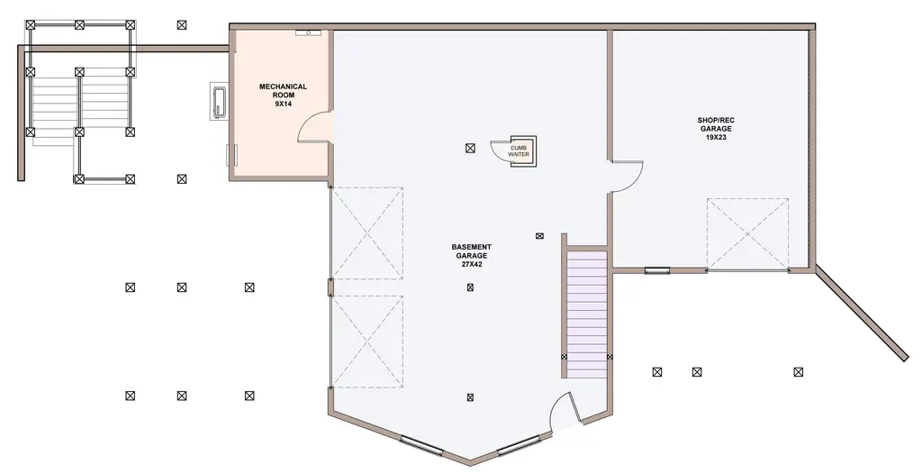 sonora heights — basement floor plan