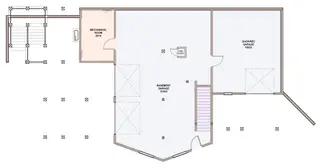 sonora heights — basement floor plan