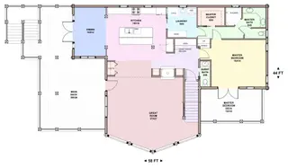 sonora heights — main floor plan