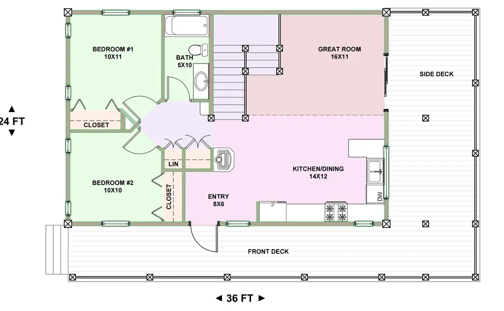 cedar meadow — main floor plan