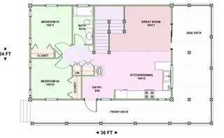 cedar meadow — main floor plan