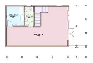 cedar meadow — basement floor plan