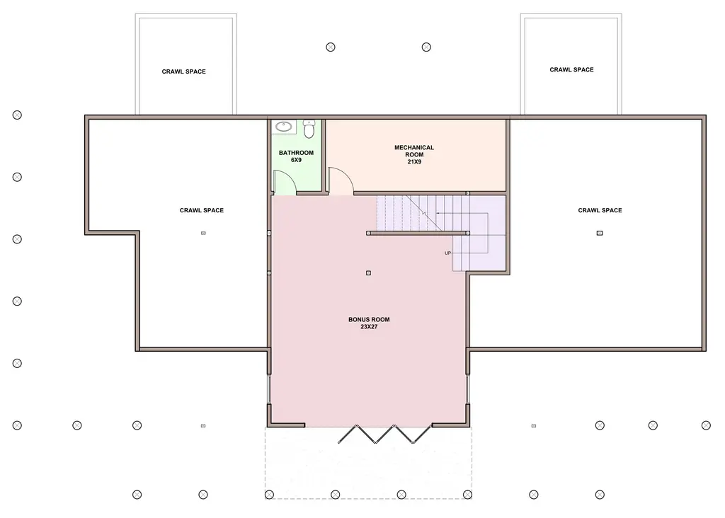 Wapati — basement floor plan