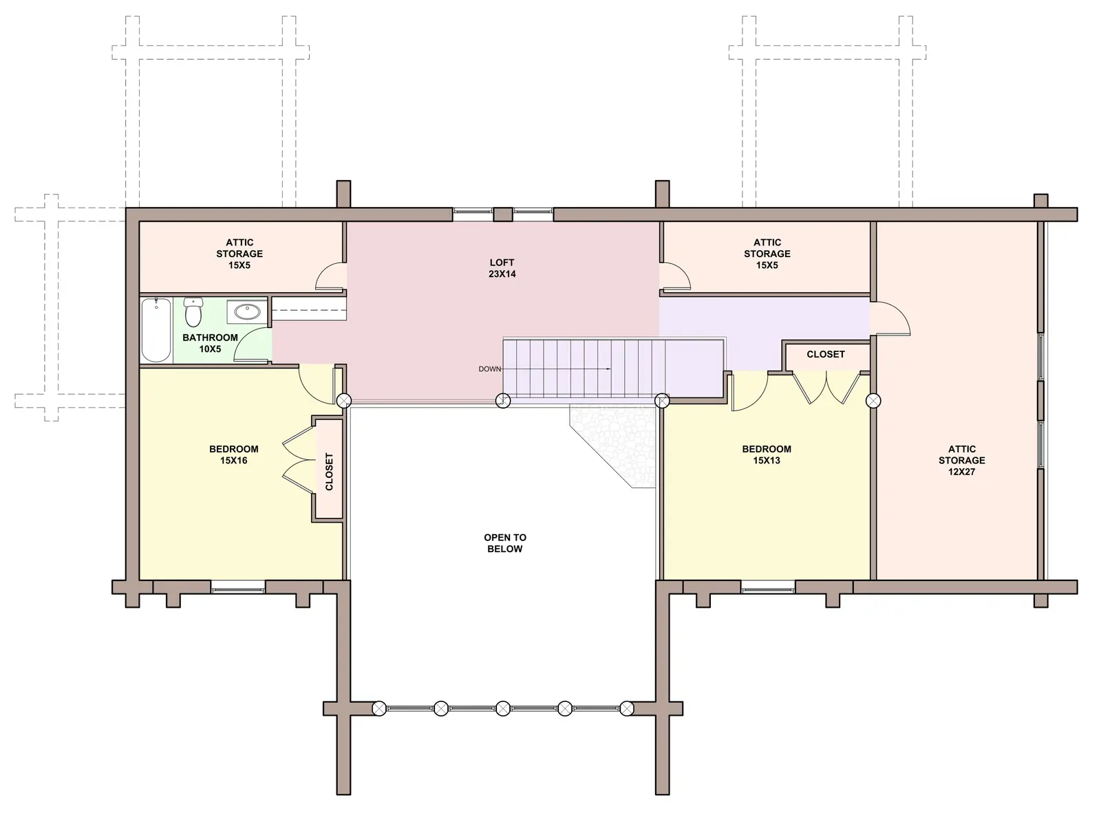Wapati — loft floor plan