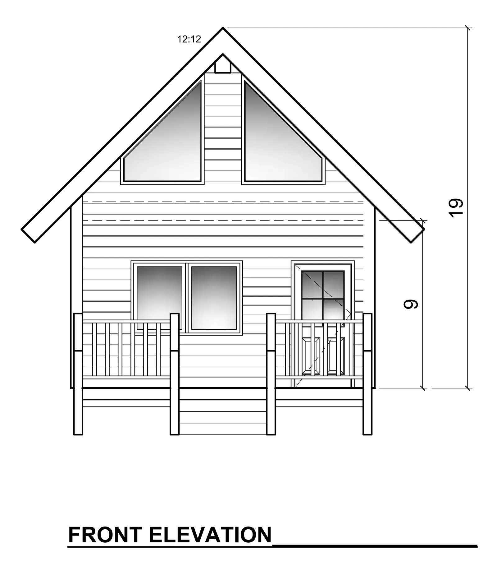 Crow's Nest — elevation 1