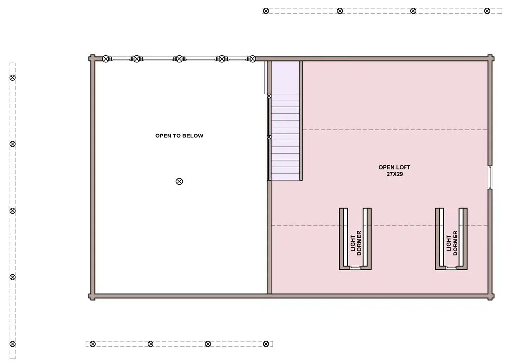 Skyline 2 — loft floor plan
