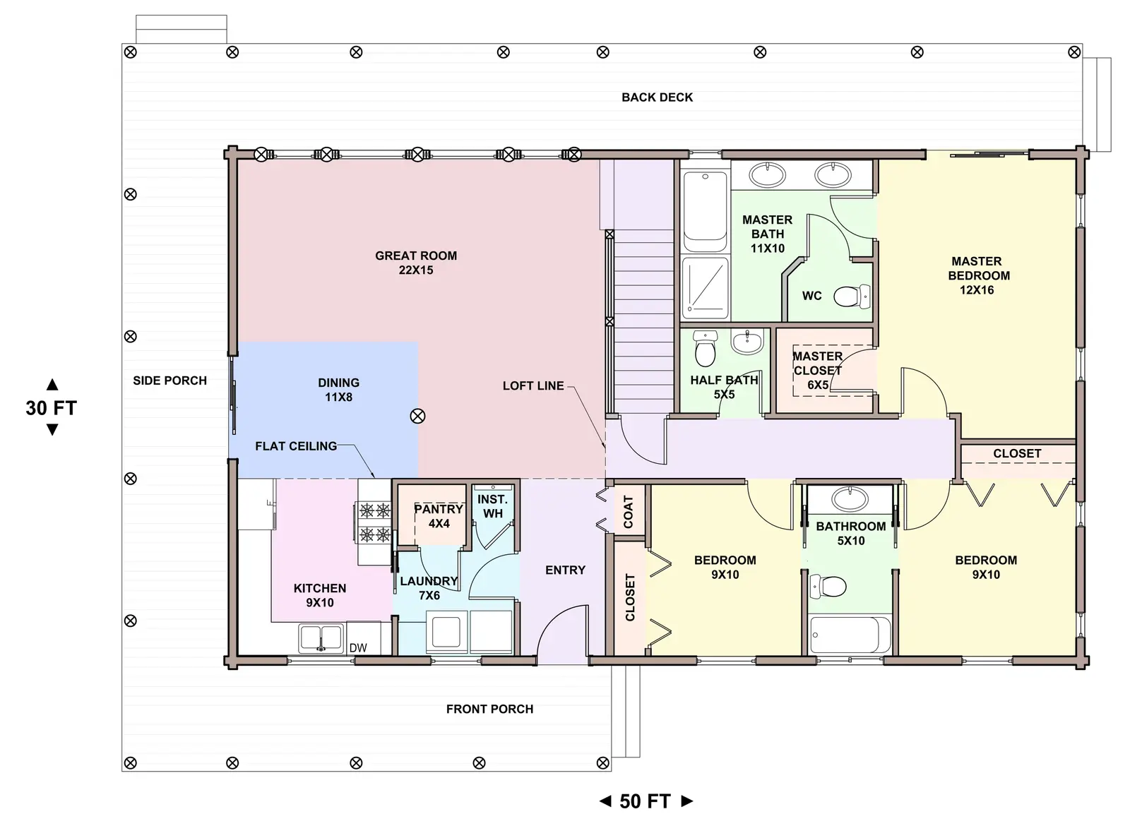 Skyline 2 — main floor plan