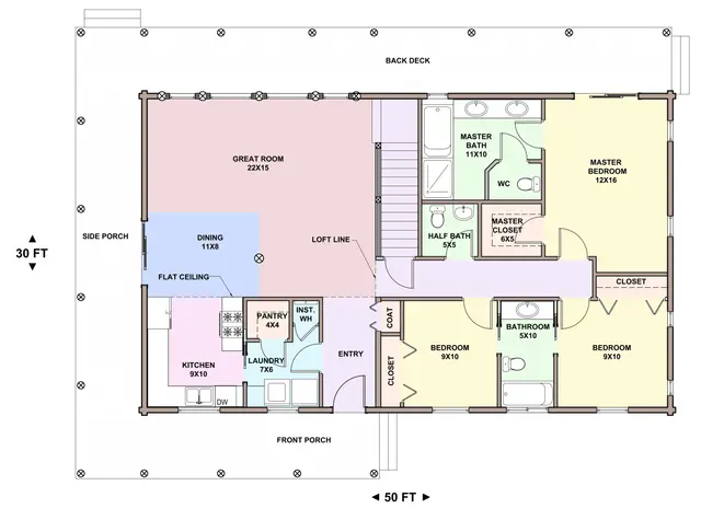 Skyline 2 — main floor plan