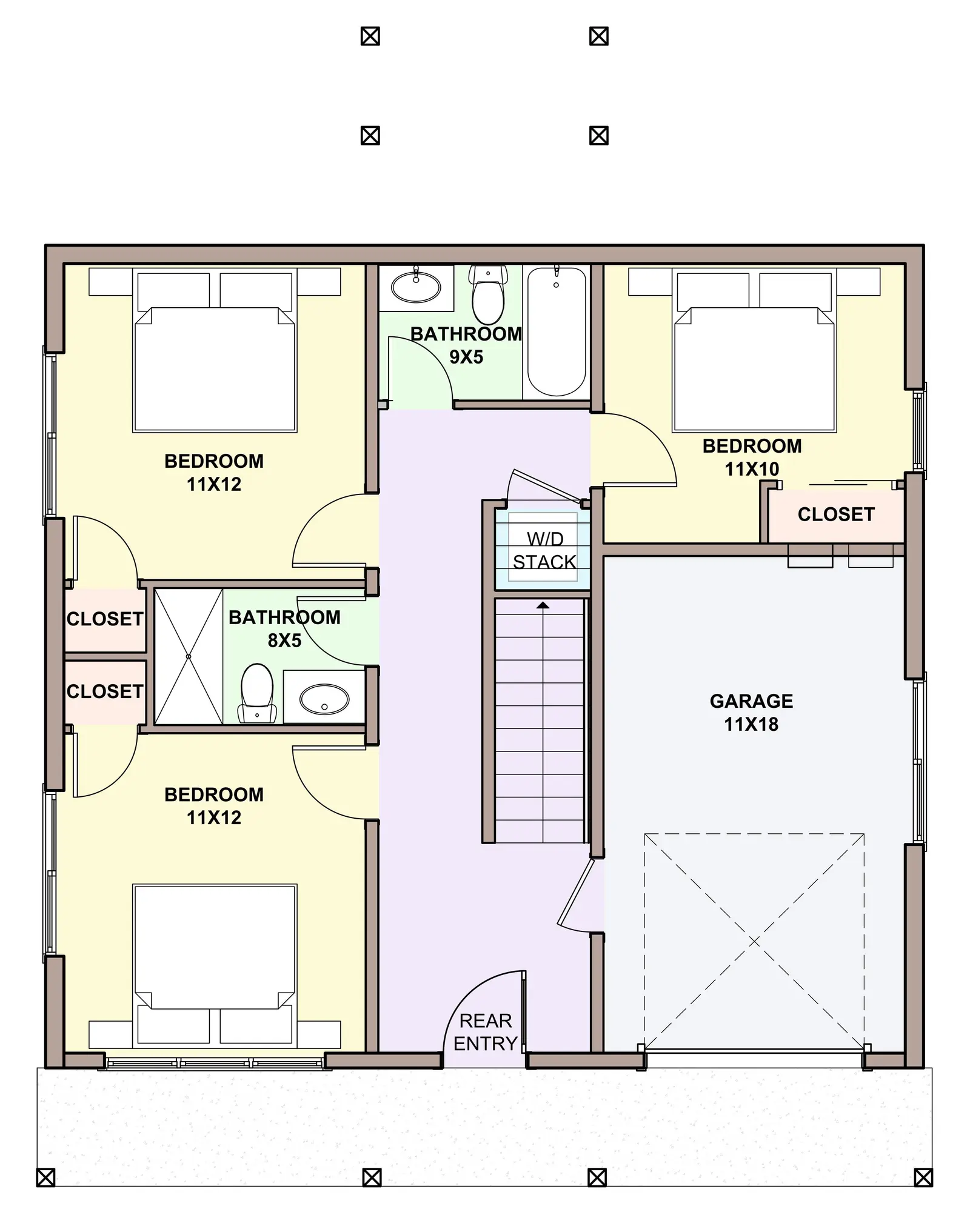 parkside — basement floor plan