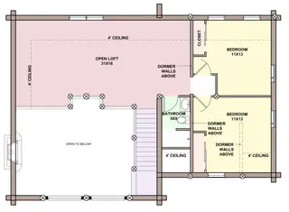 Rio Bravo — loft floor plan