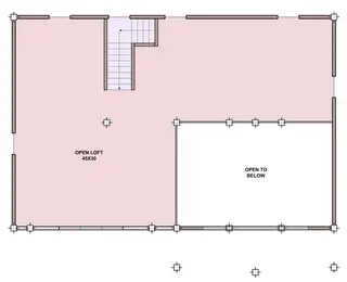 Timber Palace — loft floor plan