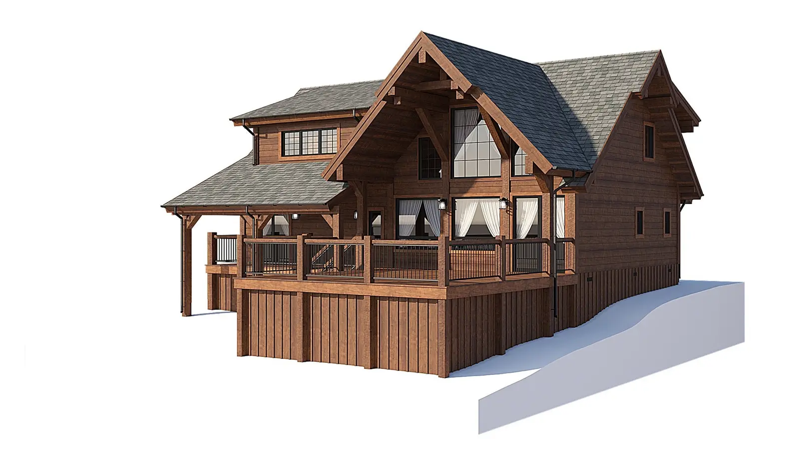 Timber Palace — perspective 1