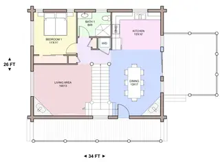 tahoe valley — main floor plan