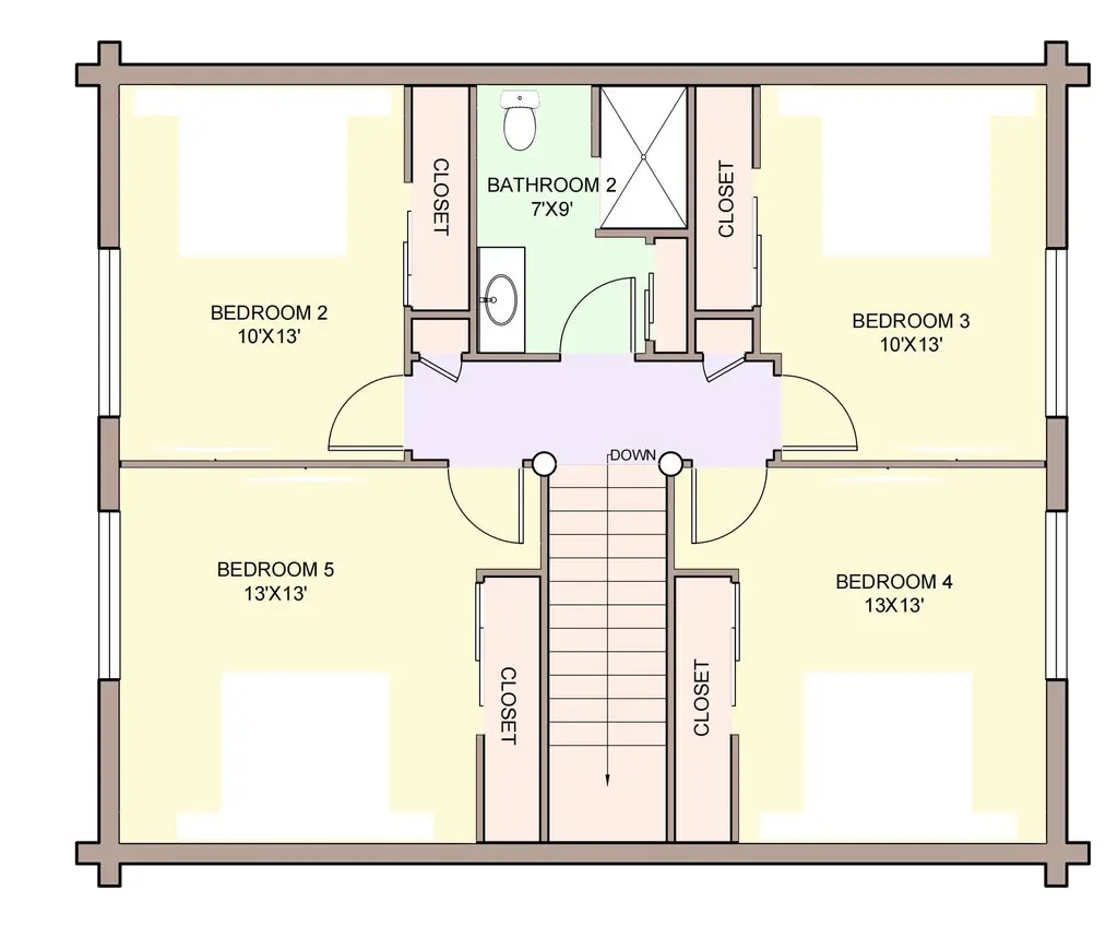 tahoe valley — loft floor plan