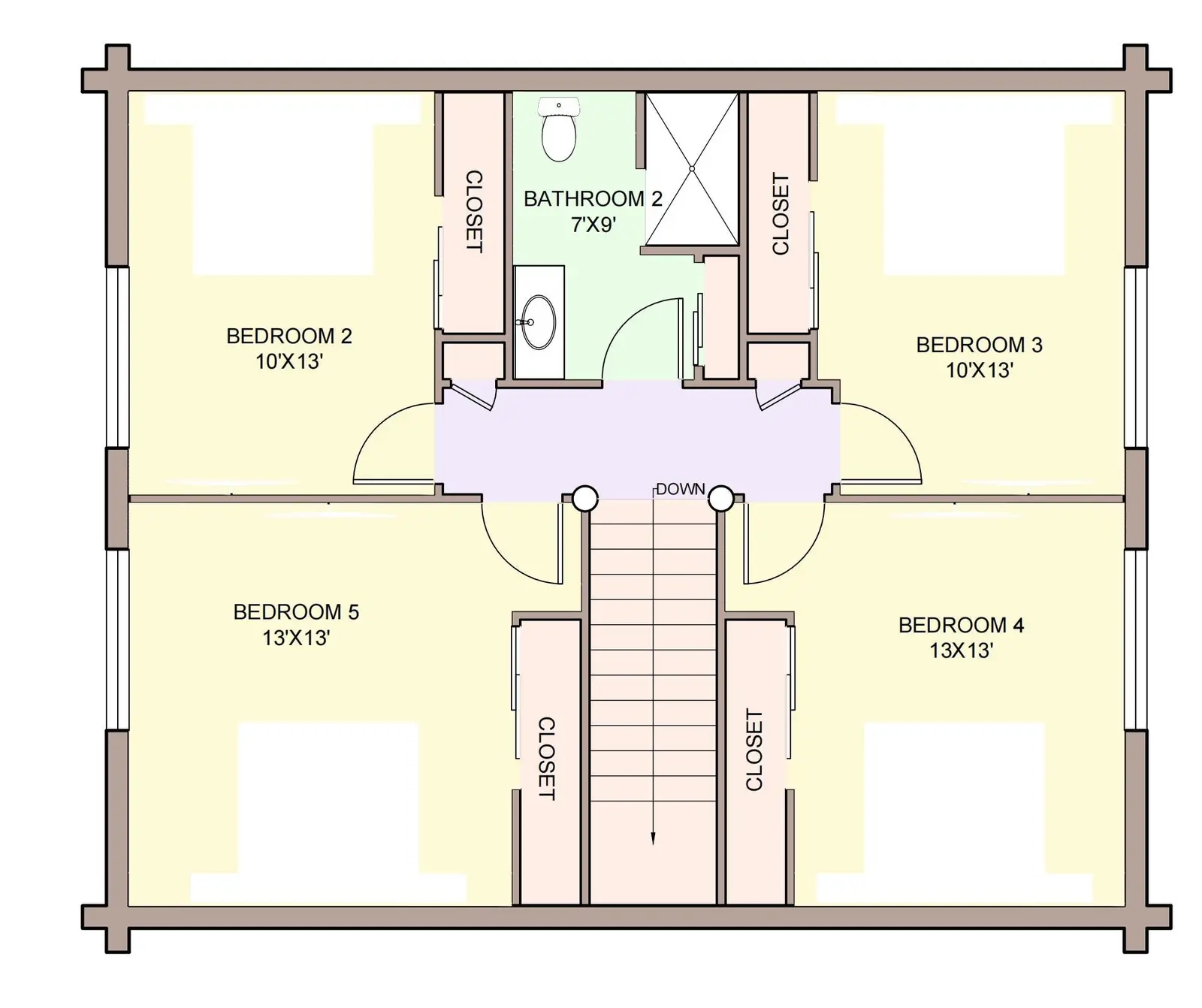 tahoe valley — loft floor plan