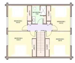 tahoe valley — loft floor plan