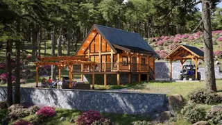 Shadow Hill - Log Home Floor Plans Shop by Sierra Log & Timber