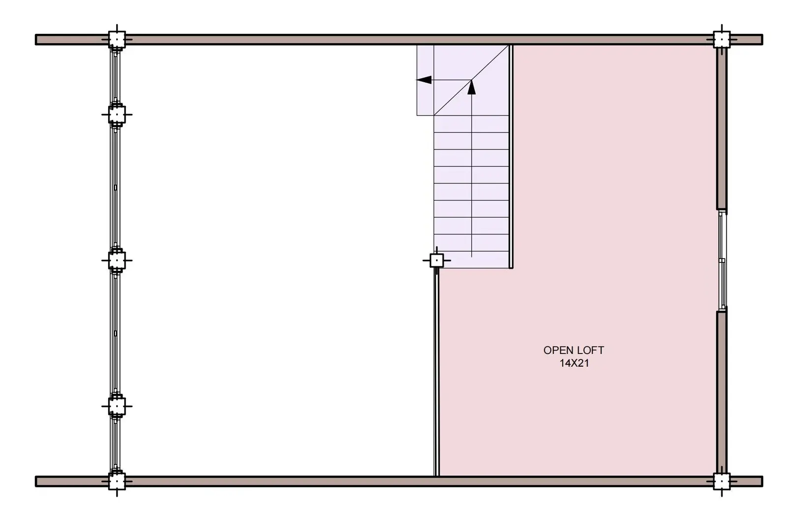 shadow hill — loft floor plan