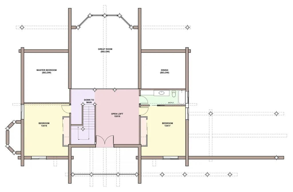 Cressman — loft floor plan