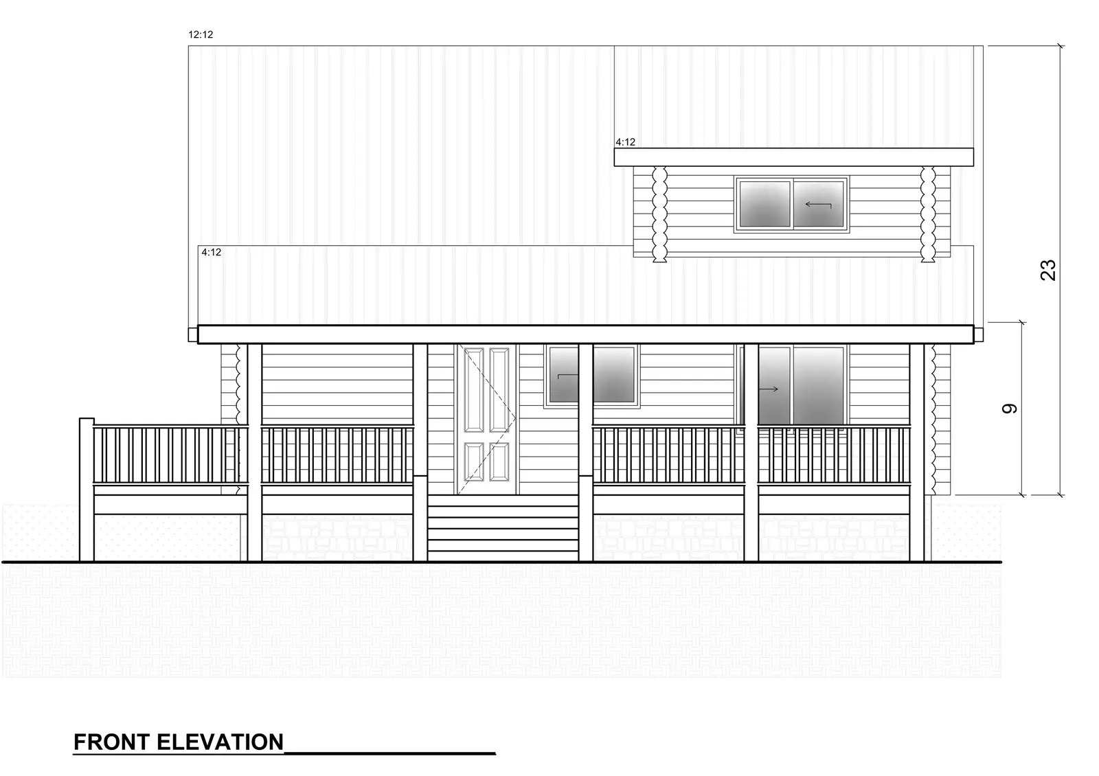 Hideaway — elevation 2