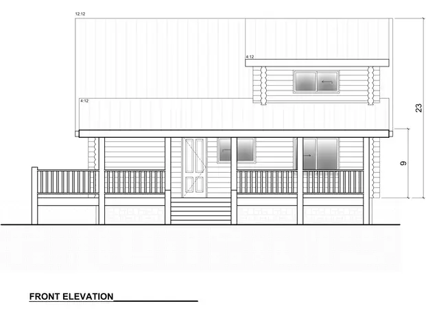 Hideaway — elevation 2
