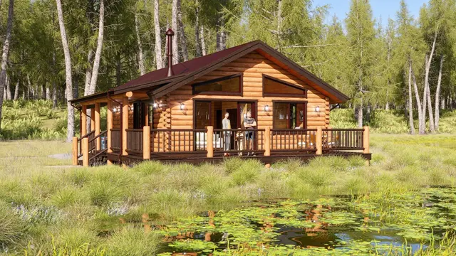 Pond View - Log Home Floor Plans Shop by Sierra Log & Timber