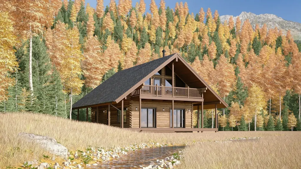Boma - Log Home Floor Plans Shop by Sierra Log & Timber
