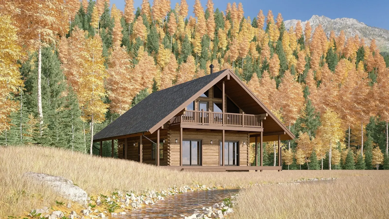 Boma - Log Home Floor Plans Shop by Sierra Log & Timber