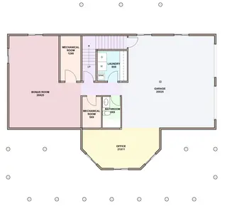 Rocky Top — basement floor plan