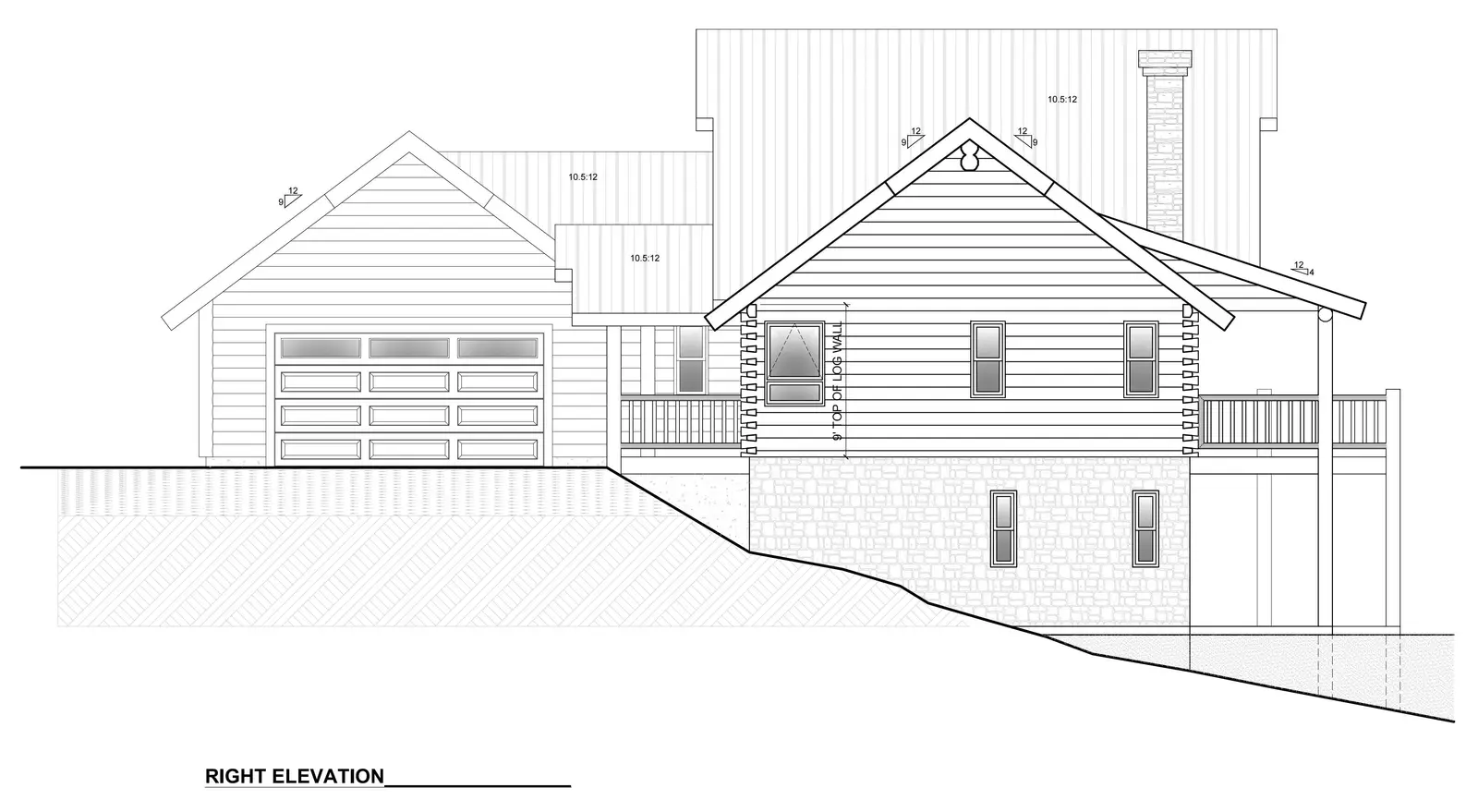 Tri-Level — elevation 4
