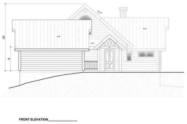 Tri-Level — elevation 1