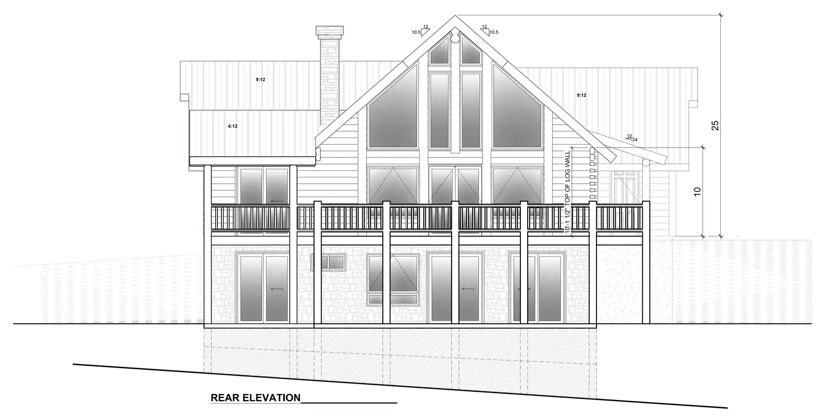 Tri-Level — elevation 3