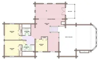 Grizzly Flats — loft floor plan