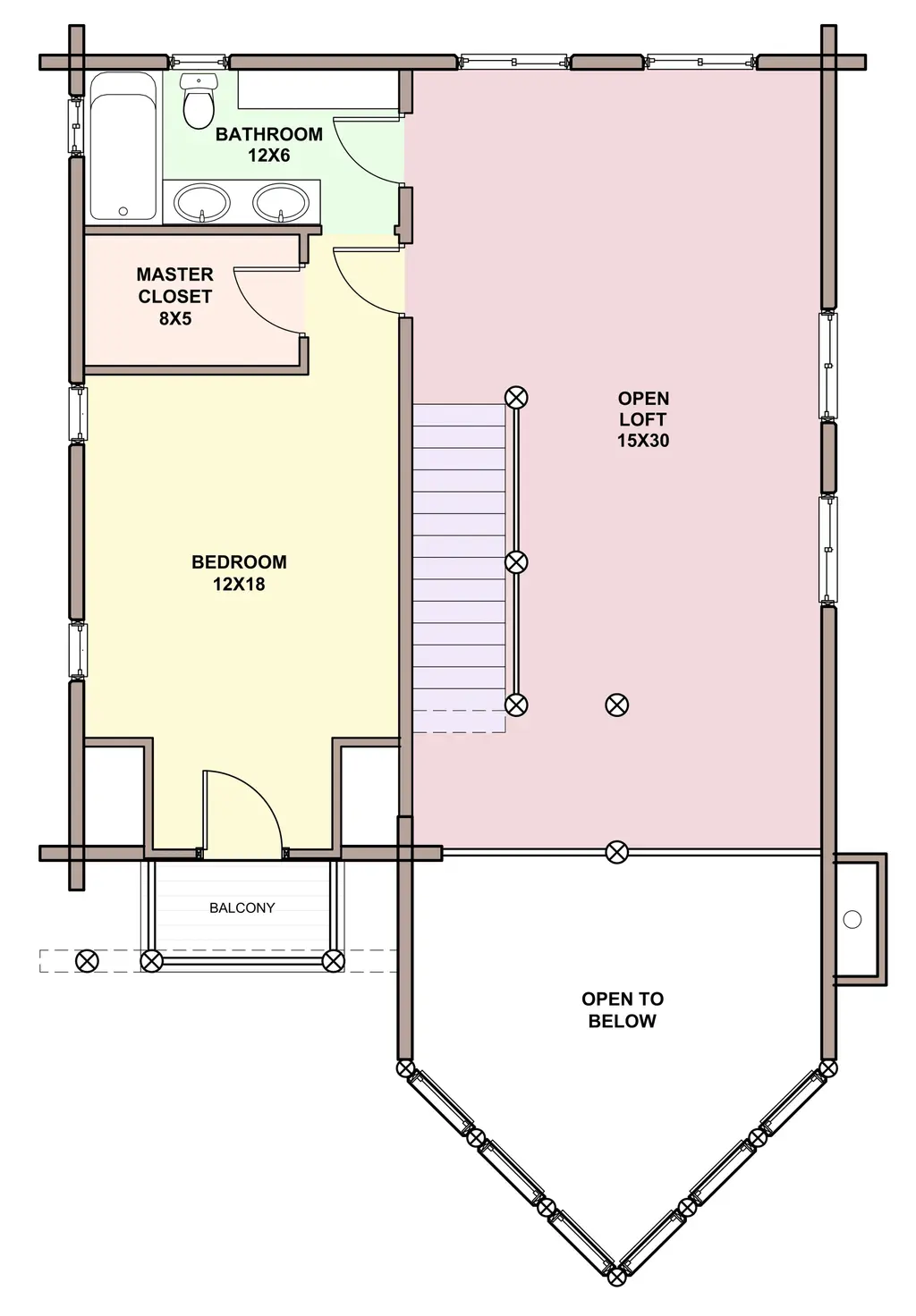 Knox — loft floor plan