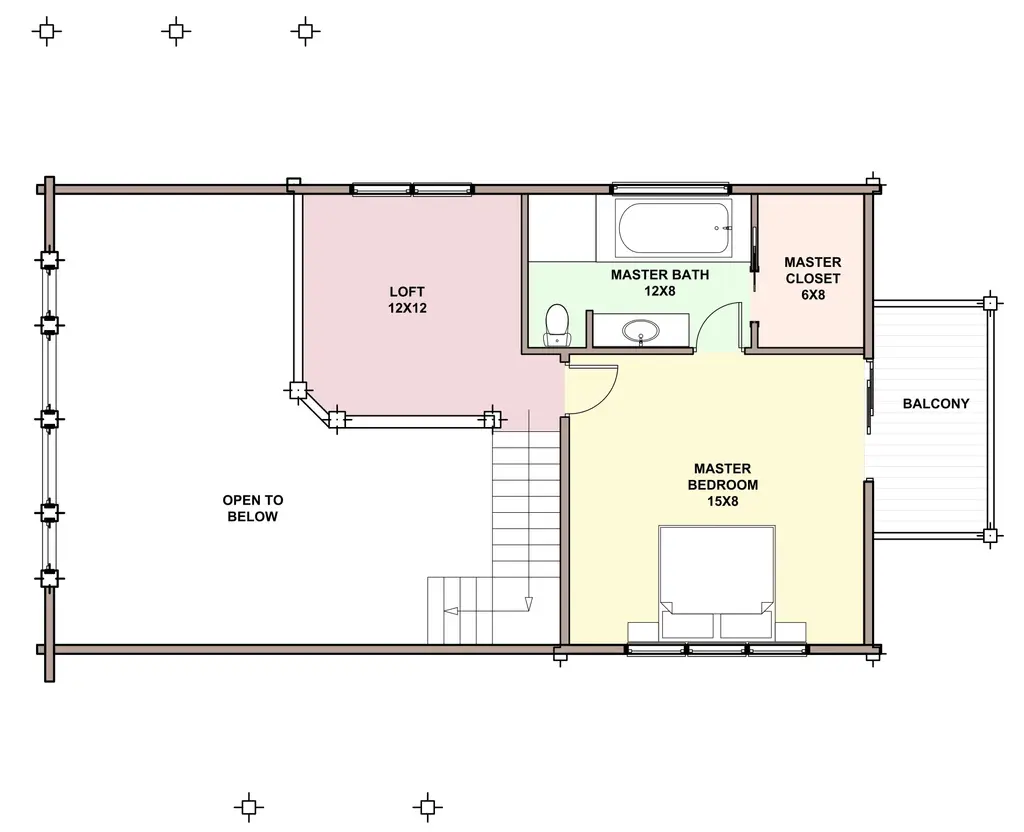 Sonoma — loft floor plan