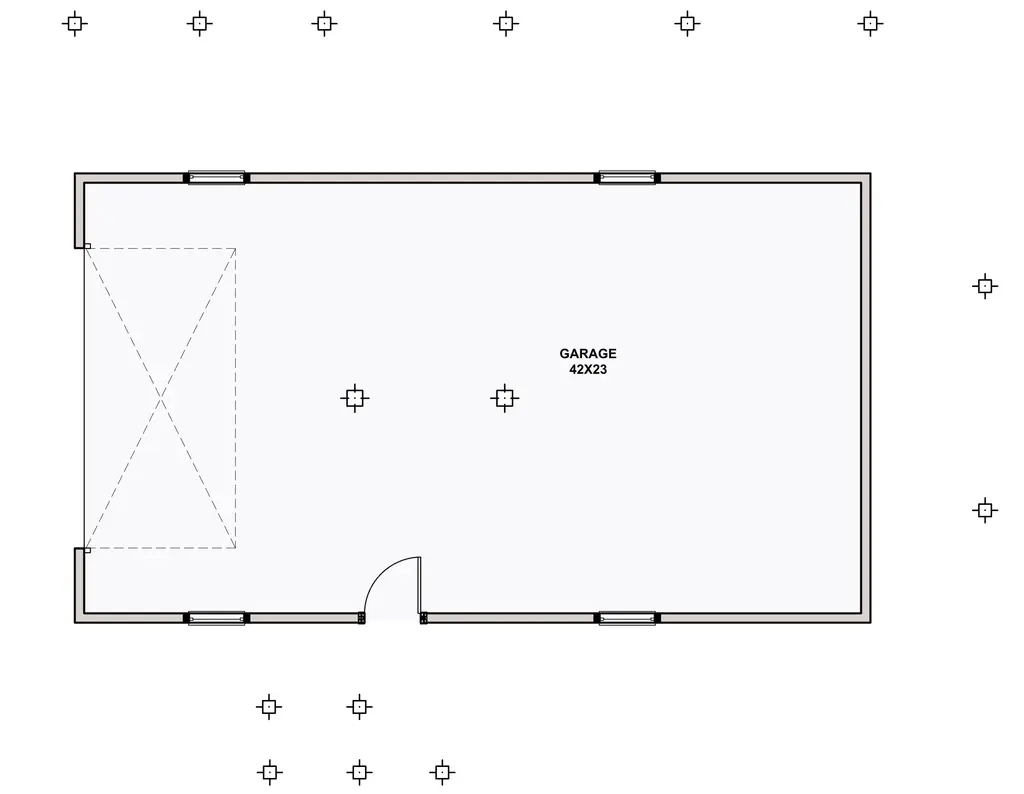 Sonoma — basement floor plan