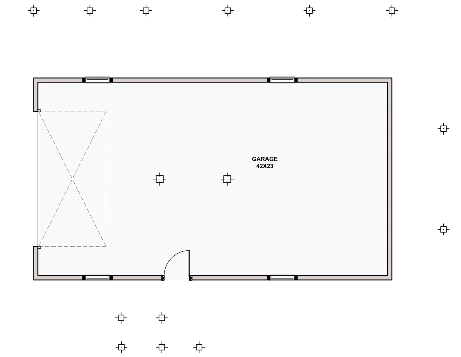 Sonoma — basement floor plan