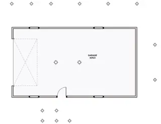 Sonoma — basement floor plan