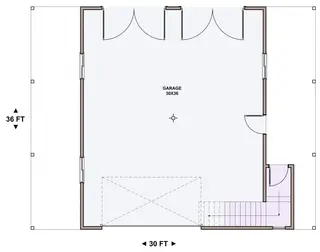 Cedar Crest — main floor plan