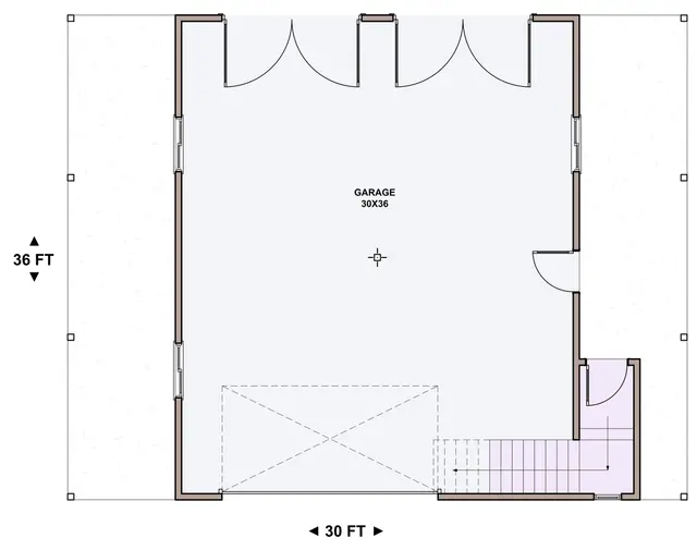Cedar Crest — main floor plan