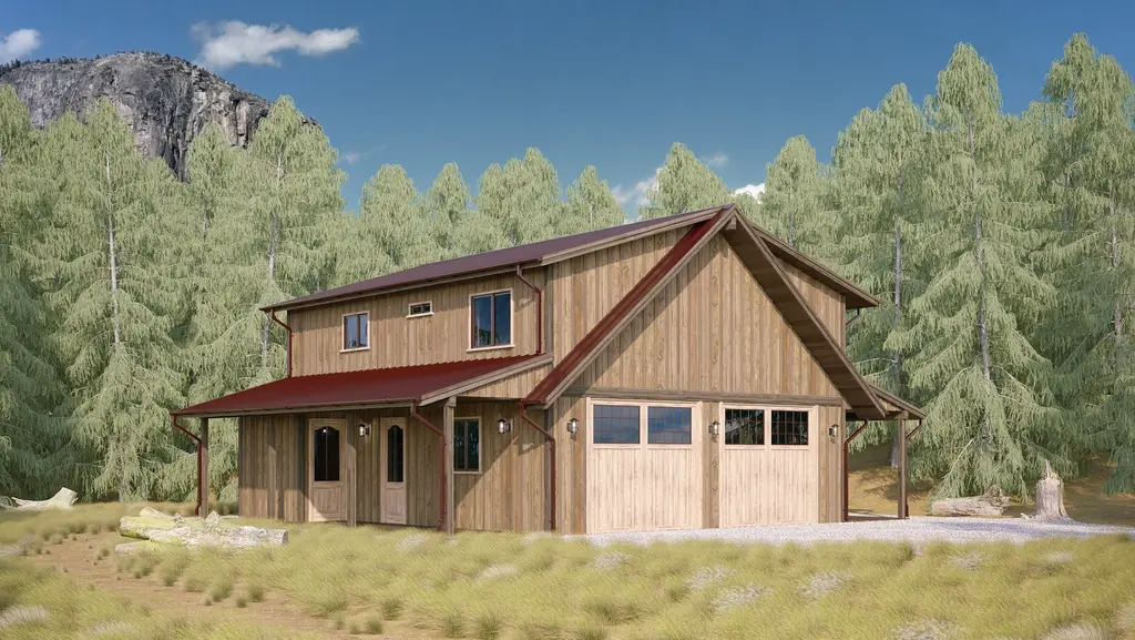 Cedar Crest - Log Home Floor Plans Shop by Sierra Log & Timber